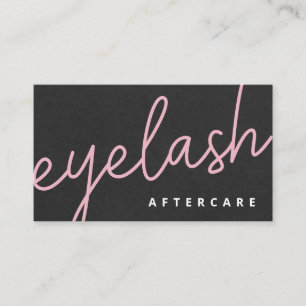Carte De Visite Eyelash Moderne Extensions Lash Ascenseur