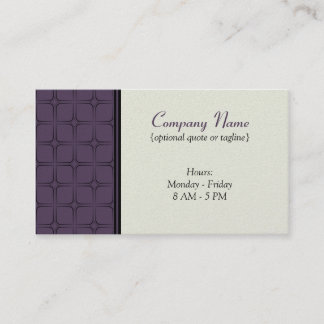 Carte de visite Fab Rétro, Plum