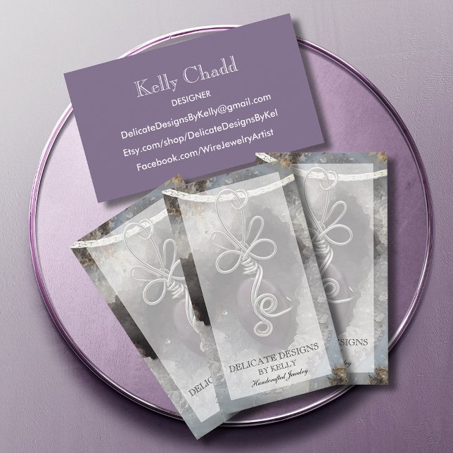 Carte De Visite Fabricant de bijoux Wire Wrap (Créateur téléchargé)