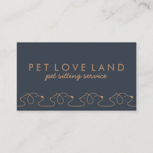 Carte De Visite Fabricant de Collier Artisanal pour Chien Chat