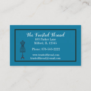 Carte De Visite Fabricant De Soudure En Seamstress Fabricant Manne