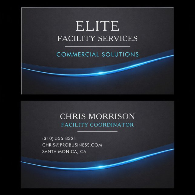 Carte De Visite Facility Services (Créateur téléchargé)