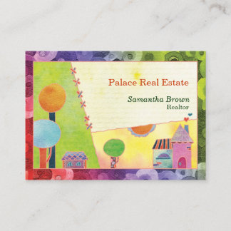 Carte De Visite Fairytale Village Immobilier Realtor