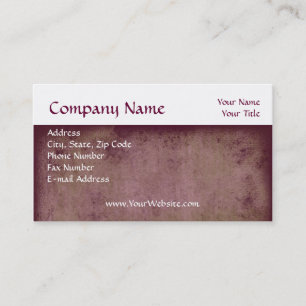 Carte de visite fait sur commande, conception