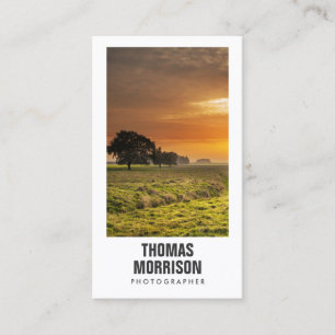 Carte de visite fait sur commande de photographie