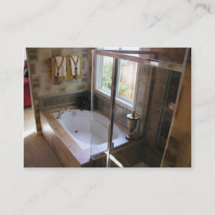 Carte de visite fait sur commande de salle de