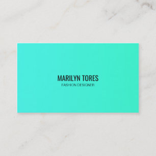 Carte De Visite ★ fait sur commande moderne au néon unique de