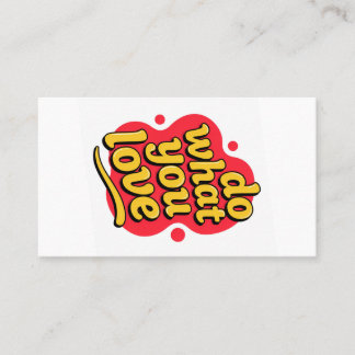 Carte De Visite faites ce que vous aimez