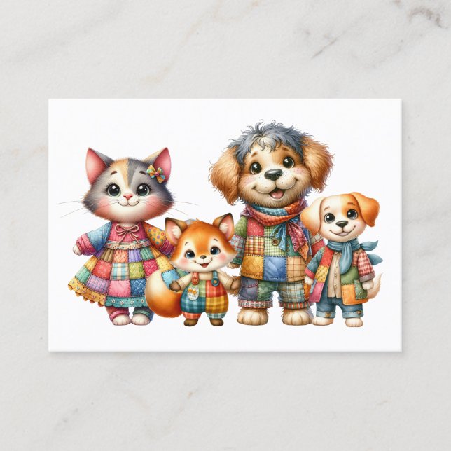 CARTE DE VISITE FAMILLE CONTACTEZ L'INFORMATION, VOUS LA DÉNOMMEZ  (Devant)