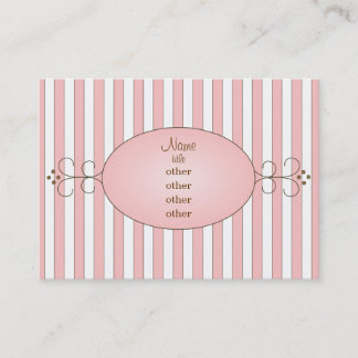 Carte De Visite Fancy Cupcake