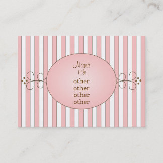 Carte De Visite Fancy Cupcake