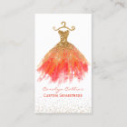 Carte de visite Fancy Robe Seamstress