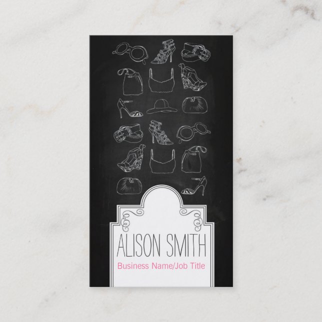 Carte De Visite Fashion/Complements/Accessories (Devant)