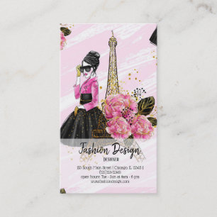 Carte De Visite Fashion girly