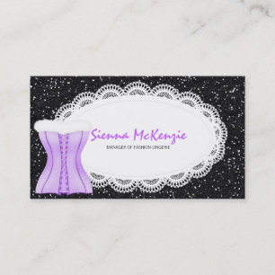 Carte De Visite Fashion Lingerie