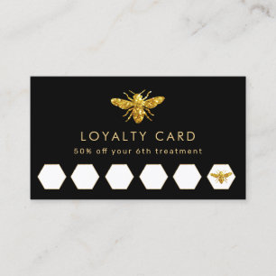 Carte De Visite fausse parties scintillant bebe loyalty card