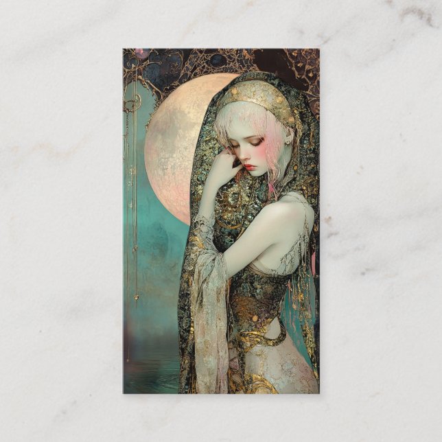 Carte De Visite *~* *~* FD2 Nouveau Fantasy Ethereal Dreamlike 12 (Devant)