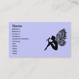 Carte de visite féerique