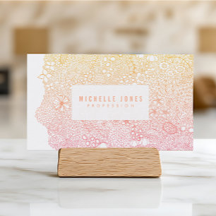 Carte De Visite Femmes Dames Artiste Élégante Toute profession