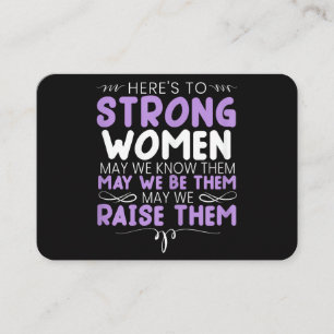 Carte De Visite Femmes Fortes Féministe Féminisme Femmes Haut Égal
