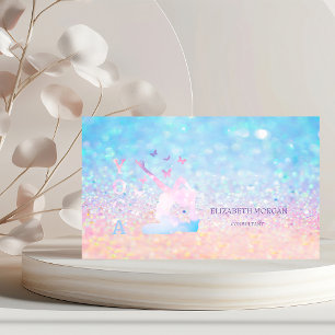 Carte De Visite Femmes Professionnelles Modernes Bokeh Ombré Yoga