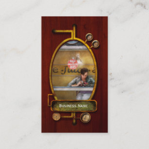 Carte De Visite Fenêtre - Hoboken, NJ - Hale et soupes généreuses