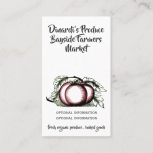 Carte De Visite Ferme