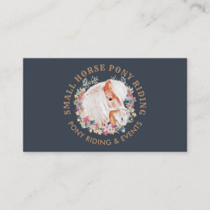 Carte De Visite Ferme d'élevage de chevaux de poney de la Marine
