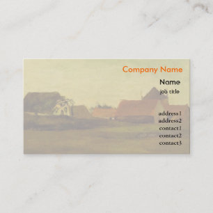 Carte De Visite Fermes à Loosduinen près de La Haye...