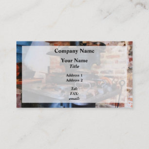 Carte De Visite Fers chauffantes sur la cuisinière