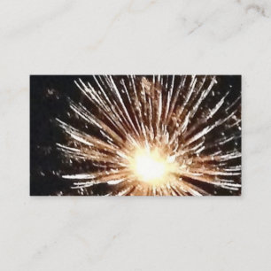 Carte De Visite Feu d'artifice