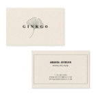 Feuille de Ginkgo moderne