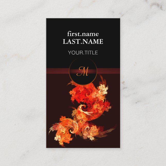 Carte De Visite Feux Cool élégant et moderne professionnel (Devant)