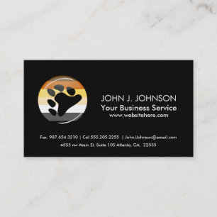 Carte De Visite Fierté d'ours