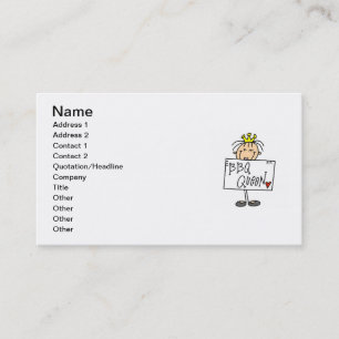 Carte De Visite Figure BBQ Queen