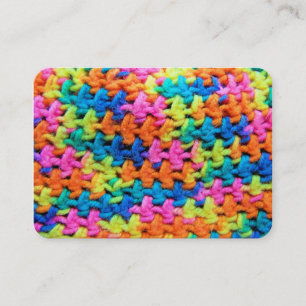 Carte De Visite Fil à couleurs vives