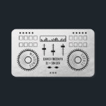 Carte De Visite Fil argent de luxe moderne noir dj musique tourne-<br><div class="desc">Fil argent de luxe moderne noir dj musique tourne-disque</div>