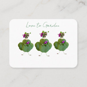 Carte De Visite Fille de jardin 