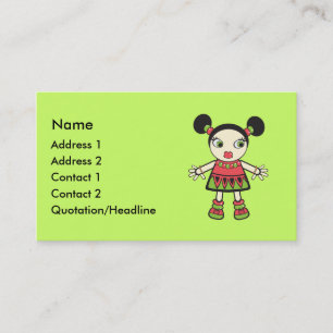 Carte De Visite Fils de pastèque