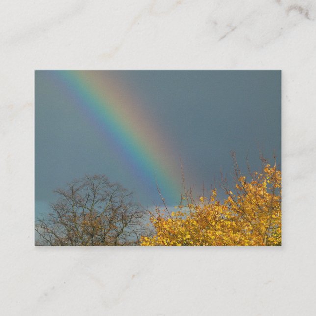 Carte De Visite Fin de l'arc-en-ciel (Devant)