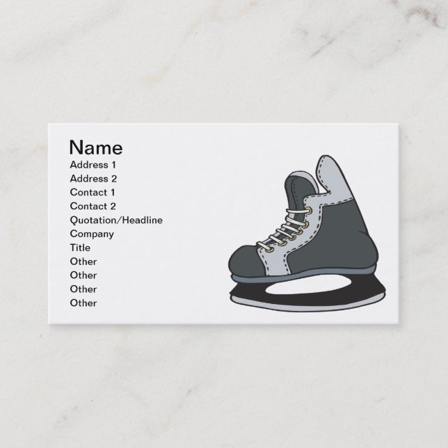 Carte De Visite Fin de support de dentelle (Devant)