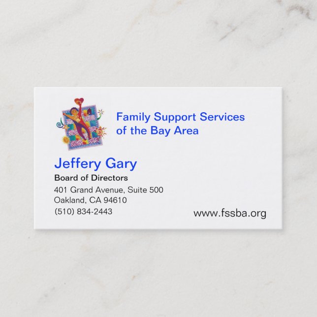 Carte De Visite FINALE de Jeffery Gary (Devant)