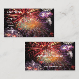Carte De Visite Finale Fireworks