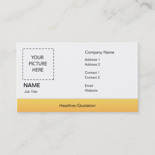Carte De Visite Finances/assurance - affaires (Devant)