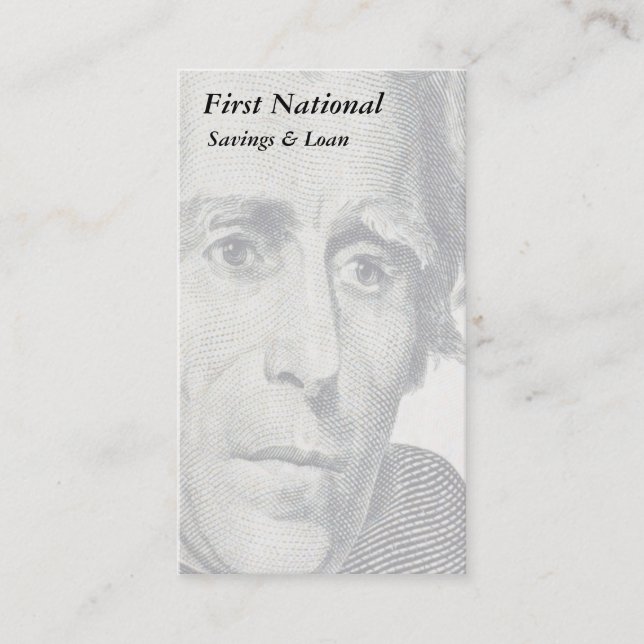 Carte De Visite Finances / Banques (Devant)