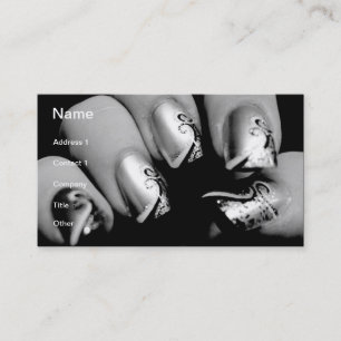 Carte De Visite Fingernails Designer