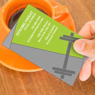 Carte de visite Fitness