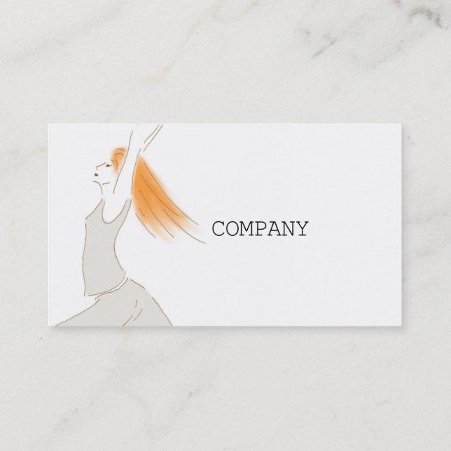 CARTE DE VISITE FITNESS BUSINESS CARD (Dos)