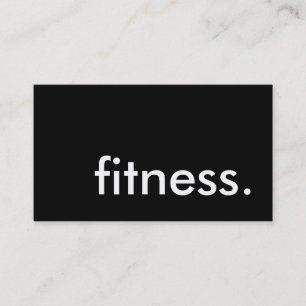 Carte De Visite fitness. (couleur personnalisable)