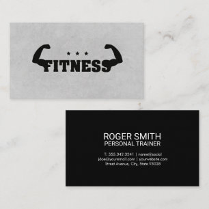 Carte De Visite Fitness Flex Formateur personnel